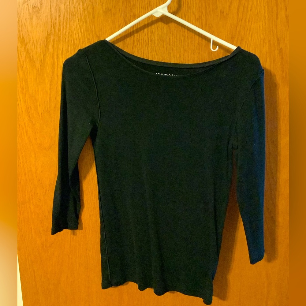 Ann Taylor 3/4 length sleeve shirt - size S